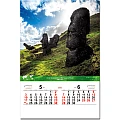 進口膠片月曆TH-9925-遺跡之旅-5、6月份圖示-4
