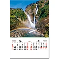 進口膠片月曆-TH-916-瀑布之美-5、6月份圖示-3