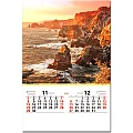 進口膠片月曆-TH-916-瀑布之美-11、12月份圖示-6