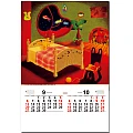 進口膠片月曆-TH-932-幻想曲-9、10月份圖示-5