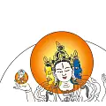 藏傳密宗T恤(滑鼠親繪)-唐卡畫風!!-3