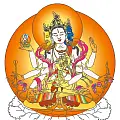 藏傳密宗T恤(滑鼠親繪)-唐卡畫風!!-5