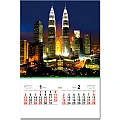 進口膠片月曆-TH907-名城夜景-1、2月份圖示-1