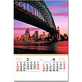 進口膠片月曆-TH907-名城夜景-3、4月份圖示-2